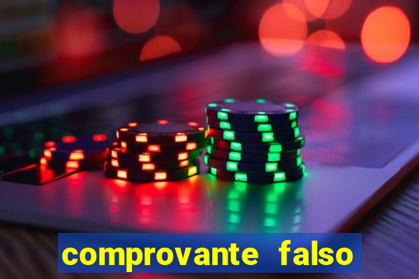 comprovante falso de 50 reais