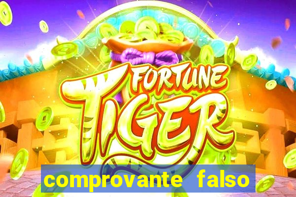 comprovante falso de 50 reais