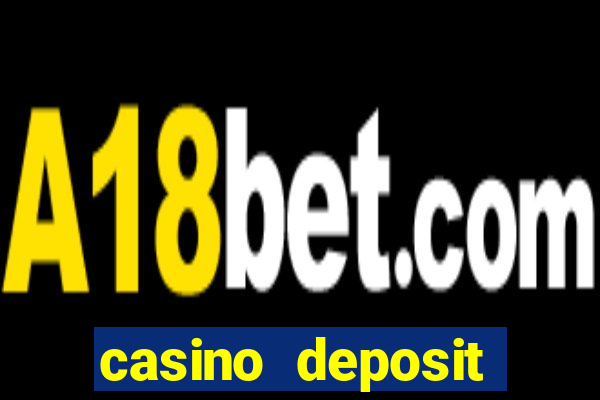 casino deposit bonus codes