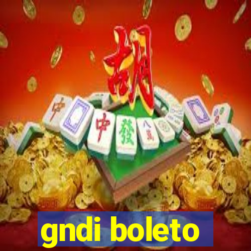 gndi boleto