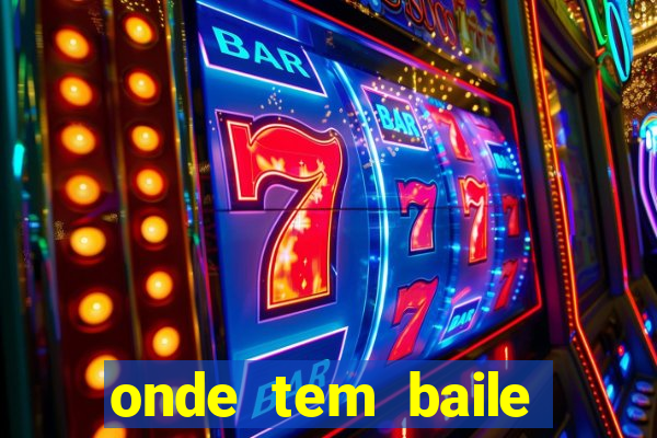 onde tem baile hoje em joinville