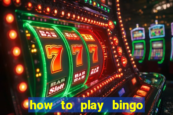 how to play bingo bonus scratch card