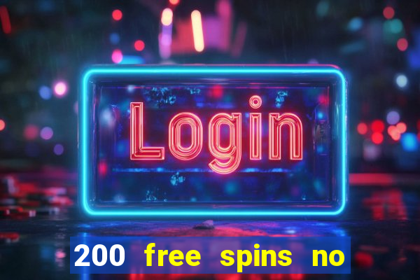 200 free spins no deposit usa casinos