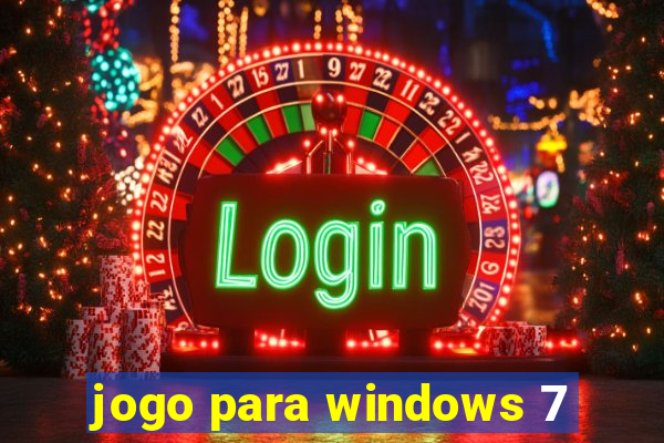 jogo para windows 7