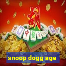 snoop dogg age