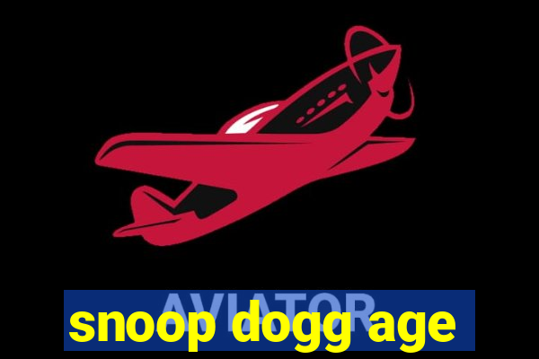 snoop dogg age