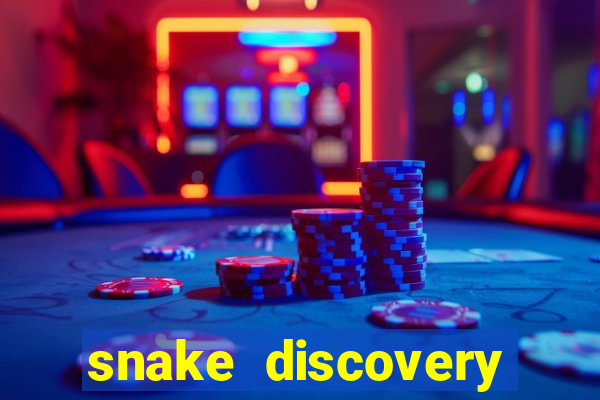 snake discovery bingo card