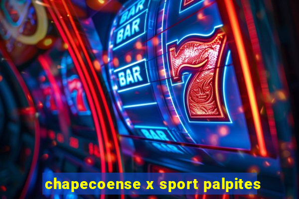 chapecoense x sport palpites