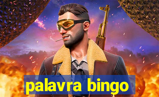 palavra bingo