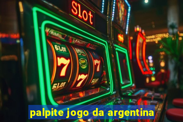 palpite jogo da argentina