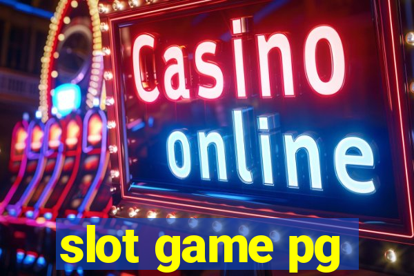 slot game pg