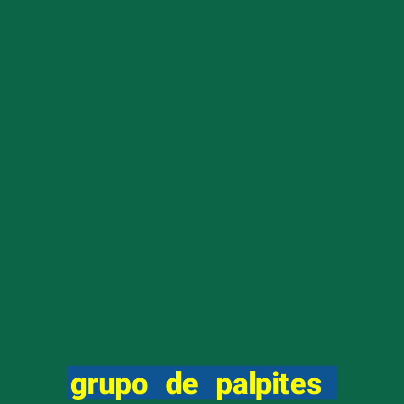 grupo de palpites de futebol