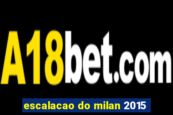 escalacao do milan 2015