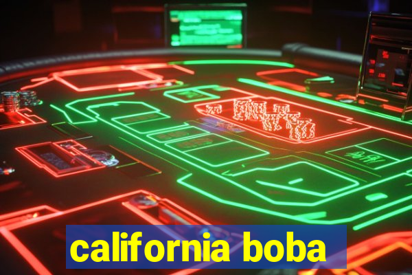 california boba