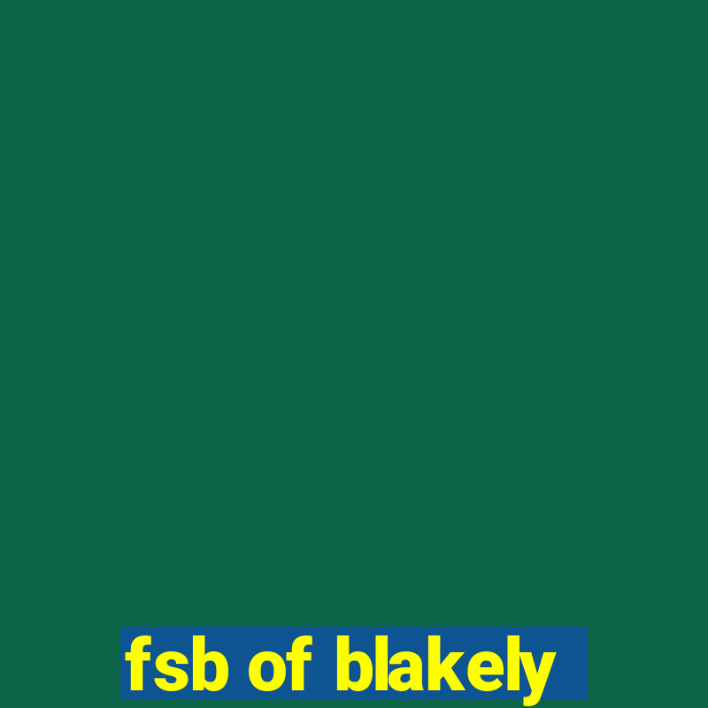 fsb of blakely