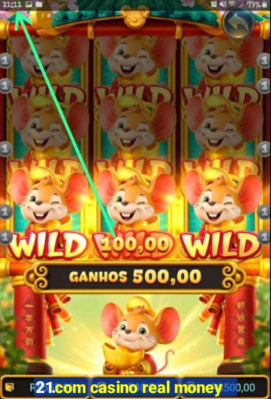 21.com casino real money