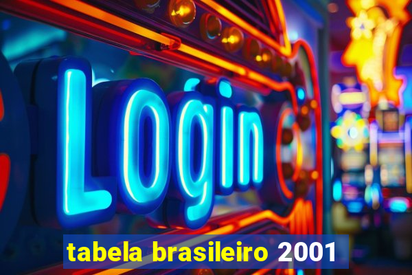 tabela brasileiro 2001