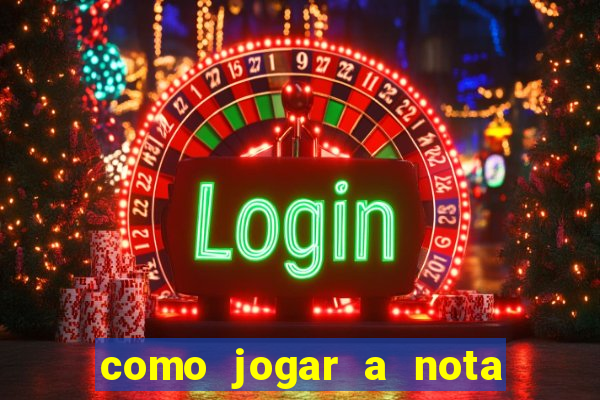 como jogar a nota do enem para o sisu