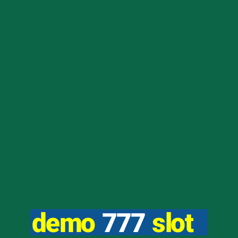 demo 777 slot