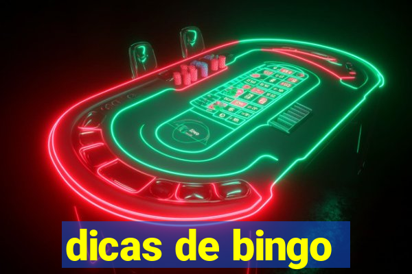 dicas de bingo