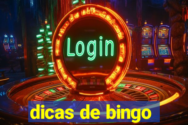 dicas de bingo