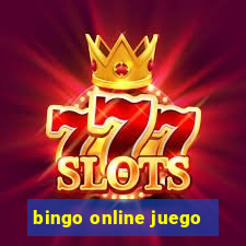 bingo online juego