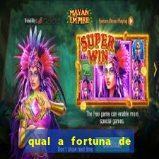 qual a fortuna de narcisa tamborindeguy