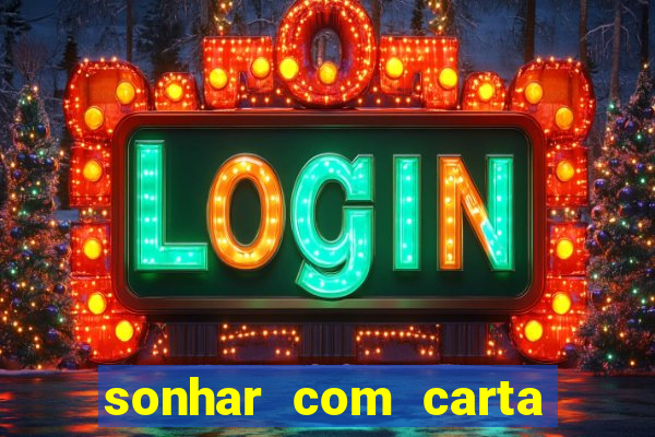 sonhar com carta livro dos sonhos