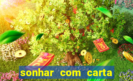 sonhar com carta livro dos sonhos