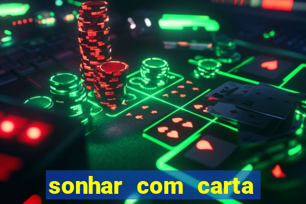 sonhar com carta livro dos sonhos