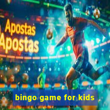 bingo game for kids