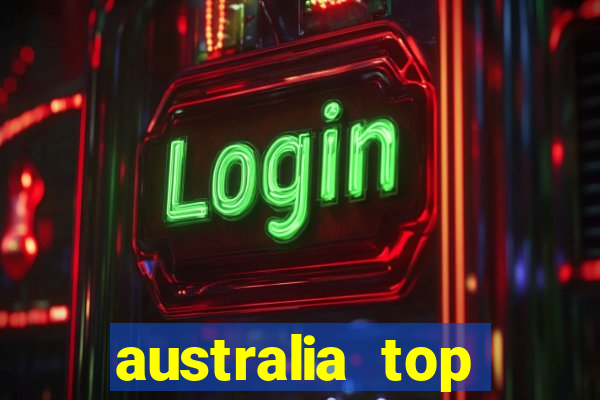 australia top online casino