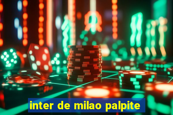 inter de milao palpite