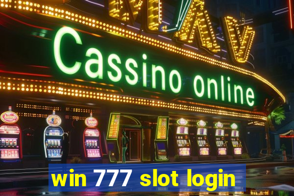 win 777 slot login