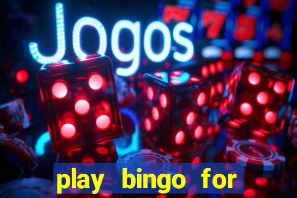 play bingo for money no deposit