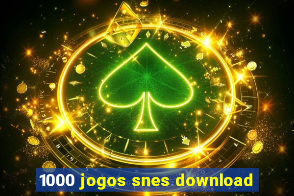 1000 jogos snes download