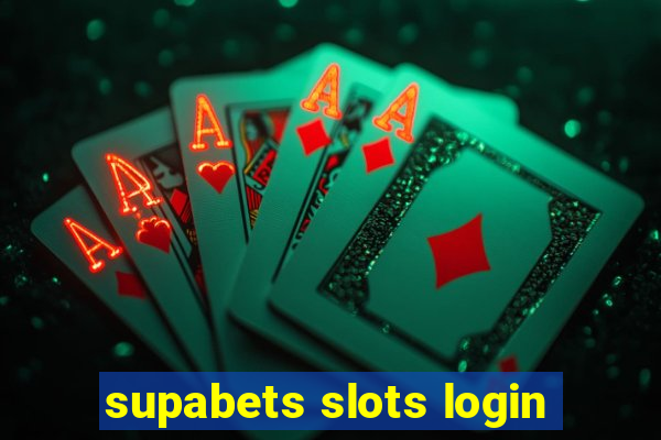 supabets slots login