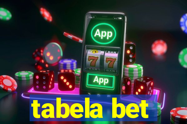 tabela bet