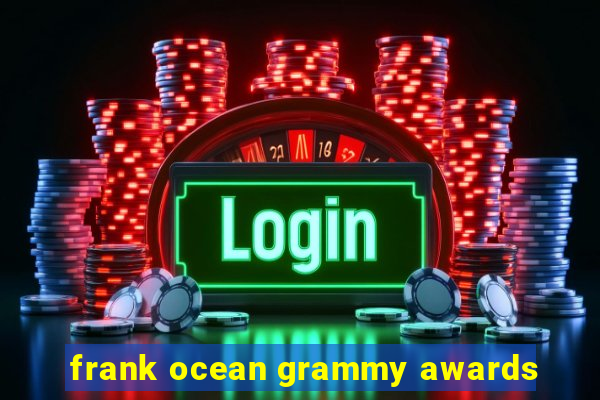 frank ocean grammy awards