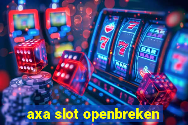 axa slot openbreken