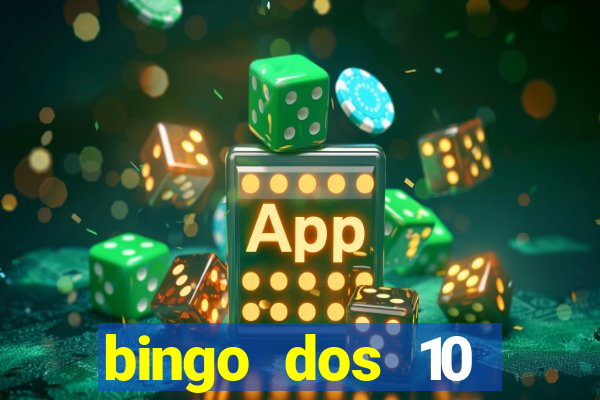 bingo dos 10 mandamentos da lei de deus