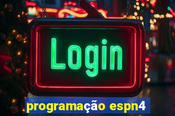 programação espn4