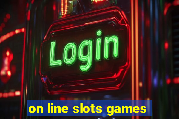 on line slots games