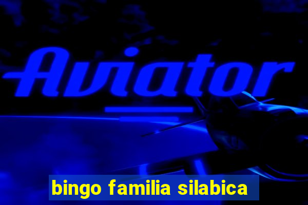 bingo familia silabica