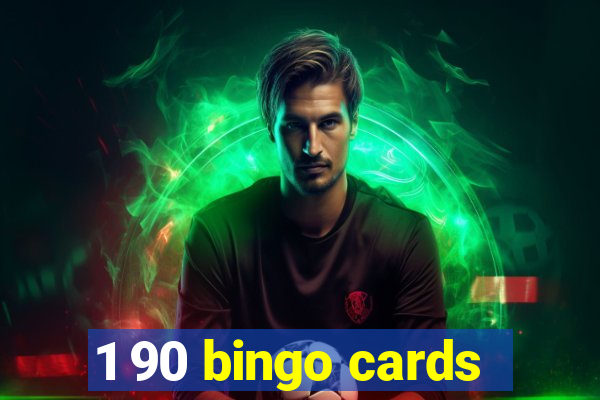 1 90 bingo cards