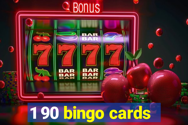 1 90 bingo cards