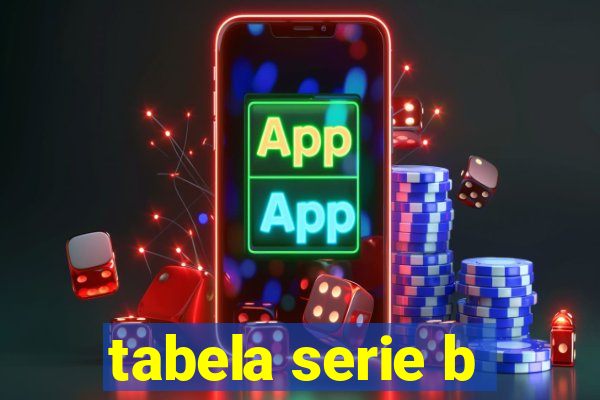 tabela serie b