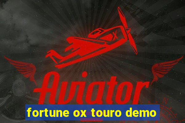 fortune ox touro demo