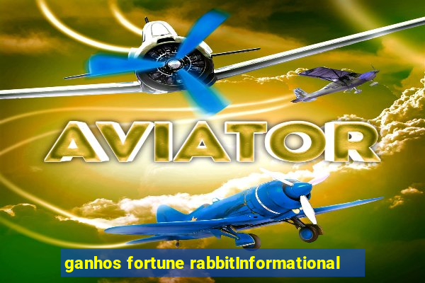 ganhos fortune rabbitInformational