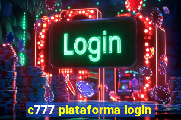 c777 plataforma login